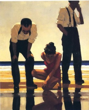 Jack Vettriano œuvres - baigneurs narcissiques Contemporain Jack Vettriano